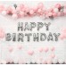 Στολισμός Γενεθλίων με Γιρλάντα και μπαλόνια Happy Birthday